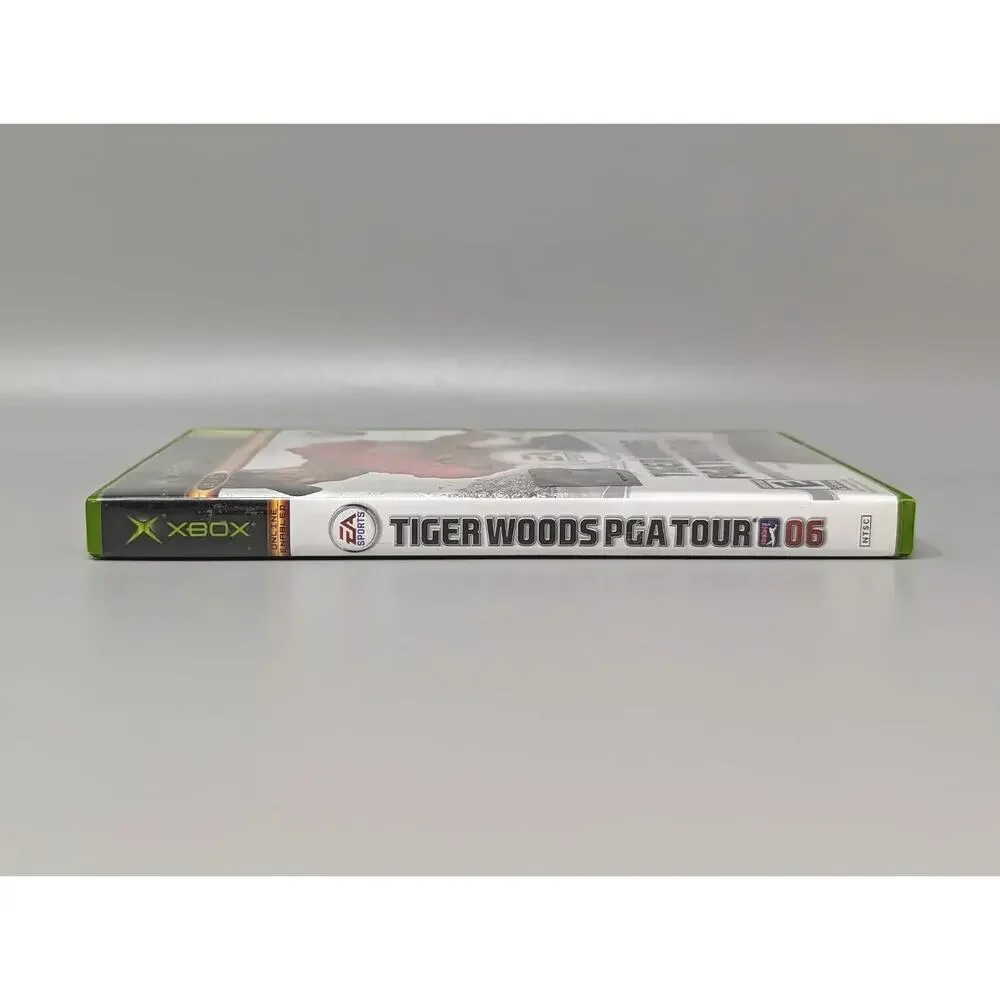 Tiger Woods PGA Tour 06 Microsoft Xbox Replacement Case & Manual Only No Game